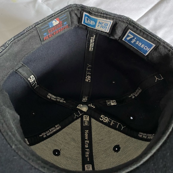 NEW YORK YANKEES FITTED NEW ERA HAT, 7.5 - Picture 5 of 5